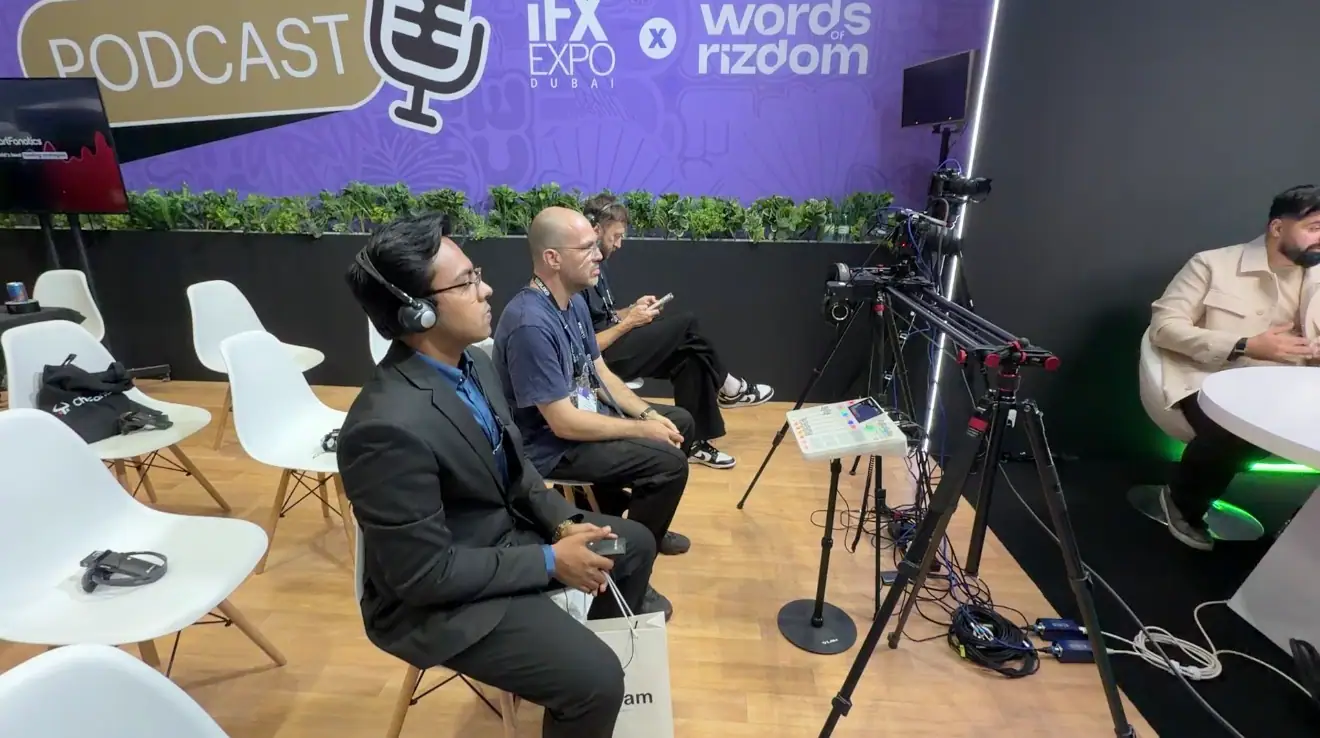 Ashutosh during a recorded discussion